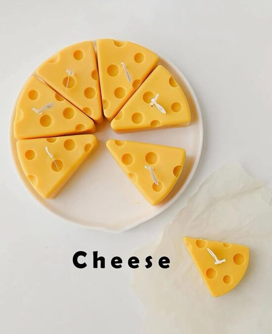 Vela "Trozo de queso"